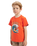 The Quiksilver Boys Boys Kong Story T-Shirt in Tigerlily