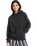 The Quiksilver Womens Collection Womens Oversized Hoodie in Black