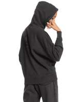 The Quiksilver Womens Collection Womens Oversized Hoodie in Black