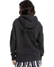 The Quiksilver Womens Collection Womens Oversized Hoodie in Black