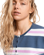 The Quiksilver Womens Collection Womens Sunset Spot Sweatshirt in Orchid Flower