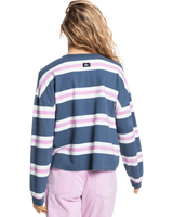 The Quiksilver Womens Collection Womens Sunset Spot Sweatshirt in Orchid Flower