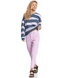 The Quiksilver Womens Collection Womens Sunset Spot Sweatshirt in Orchid Flower