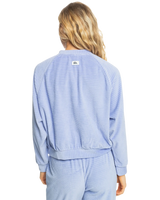 The Quiksilver Womens Collection Womens Newer Spot Sweatshirt in Hydrangea