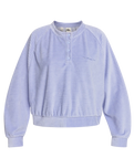 The Quiksilver Womens Collection Womens Newer Spot Sweatshirt in Hydrangea