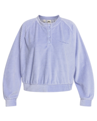 The Quiksilver Womens Collection Womens Newer Spot Sweatshirt in Hydrangea