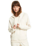 The Quiksilver Womens Collection Womens Quiet Energy Hoodie in Ecru