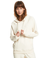 The Quiksilver Womens Collection Womens Quiet Energy Hoodie in Ecru