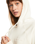 The Quiksilver Womens Collection Womens Quiet Energy Hoodie in Ecru