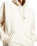 The Quiksilver Womens Collection Womens Quiet Energy Hoodie in Ecru