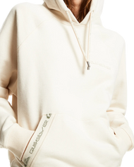 The Quiksilver Womens Collection Womens Quiet Energy Hoodie in Ecru