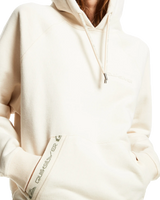 The Quiksilver Womens Collection Womens Quiet Energy Hoodie in Ecru