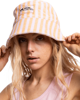 The Quiksilver Womens Nomad Culture Bucket Hat in Bleached Mauve