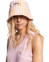 The Quiksilver Womens Nomad Culture Bucket Hat in Bleached Mauve