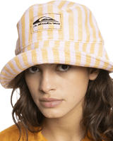 The Quiksilver Womens Nomad Culture Bucket Hat in Bleached Mauve