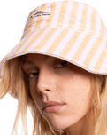 The Quiksilver Womens Nomad Culture Bucket Hat in Bleached Mauve