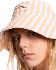 The Quiksilver Womens Nomad Culture Bucket Hat in Bleached Mauve