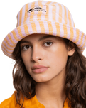 The Quiksilver Womens Nomad Culture Bucket Hat in Bleached Mauve