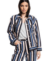 The Quiksilver Womens Dream Is On Jacket in Phantom Dream Stripe