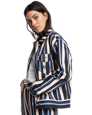 The Quiksilver Womens Dream Is On Jacket in Phantom Dream Stripe