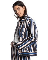 The Quiksilver Womens Dream Is On Jacket in Phantom Dream Stripe