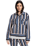 The Quiksilver Womens Dream Is On Jacket in Phantom Dream Stripe