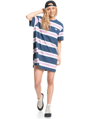 The Quiksilver Womens Collection Womens Everyday Tee Dress in Vintage Indigo