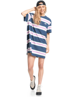 The Quiksilver Womens Collection Womens Everyday Tee Dress in Vintage Indigo