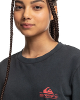 The Quiksilver Womens Collection Womens Stranger Things Upside Down Tee Dress in Black