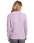 The Quiksilver Womens Collection Womens Ocean Breeze Jumper in Fair Orchid