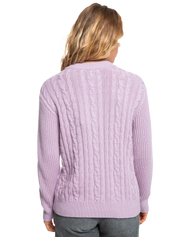 The Quiksilver Womens Collection Womens Ocean Breeze Jumper in Fair Orchid