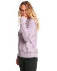 The Quiksilver Womens Collection Womens Ocean Breeze Jumper in Fair Orchid