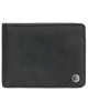 The Quiksilver Mens Mack 2 Leather Wallet in Black