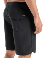 The Quiksilver Mens Highline Scallop Boardshorts in Black