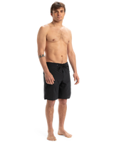 The Quiksilver Mens Highline Scallop Boardshorts in Black