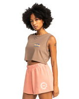 The Quiksilver Womens Collection Womens Uni Basic Jogger Shorts in Canyon Clay