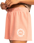 The Quiksilver Womens Collection Womens Uni Basic Jogger Shorts in Canyon Clay