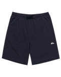 The Quiksilver Mens Mens Basic Fleece Shorts in Navy Blazer