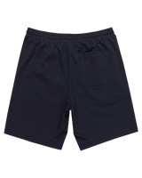 The Quiksilver Mens Mens Basic Fleece Shorts in Navy Blazer