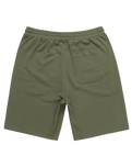 The Quiksilver Mens Mens Basic Fleece Shorts in Four Leaf Clover 