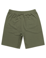 The Quiksilver Mens Mens Basic Fleece Shorts in Four Leaf Clover 