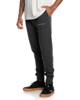 The Quiksilver Mens Emboss Joggers in Tarmac