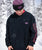 The Quiksilver Mens Flame On Fleece in True Black