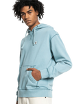 The Quiksilver Mens Trip Away Hoodie in Citadel Blue