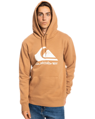 The Quiksilver Mens Big Logo Hoodie in Chipmunk