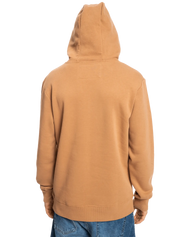 The Quiksilver Mens Big Logo Hoodie in Chipmunk