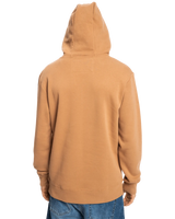 The Quiksilver Mens Big Logo Hoodie in Chipmunk