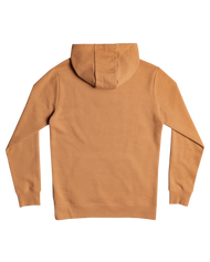 The Quiksilver Mens Big Logo Hoodie in Chipmunk