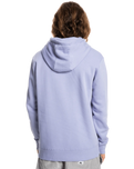 The Quiksilver Mens Big Logo Hoodie in Purple Impression