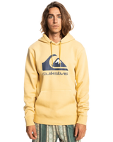 The Quiksilver Mens Big Logo Hoodie in Rattan